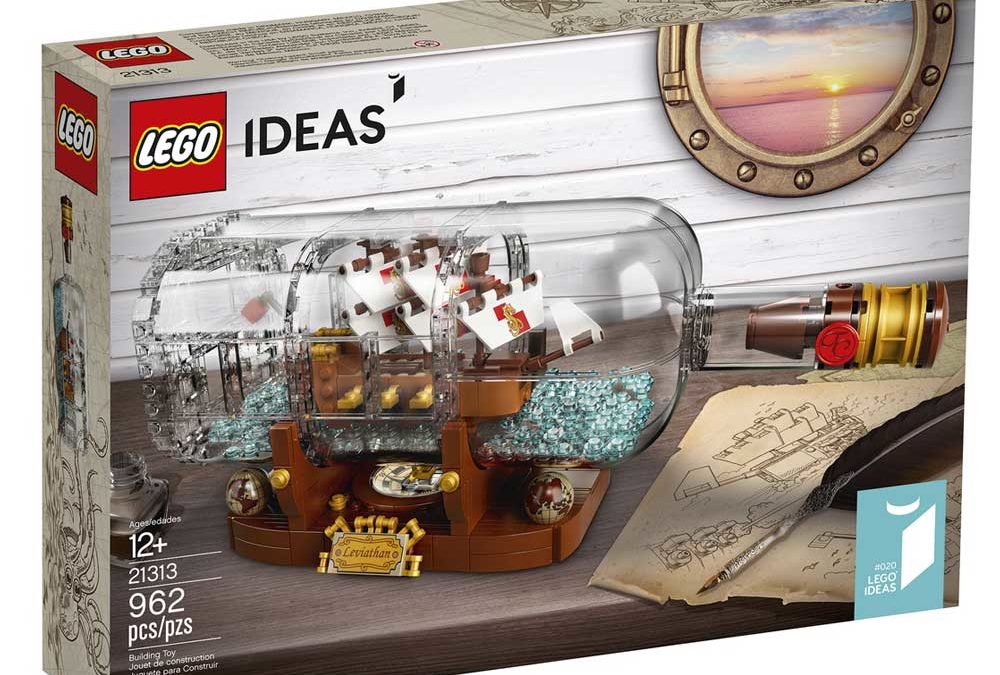 LEGO Ideas 21313 – Ship in a Bottle Released! Review