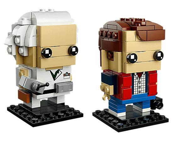 LEGO BrickHeadz - Marty McFly and Dr. Emmett Brown LEGO BrickHeadz - Marty McFly and Dr. Emmett Brown
