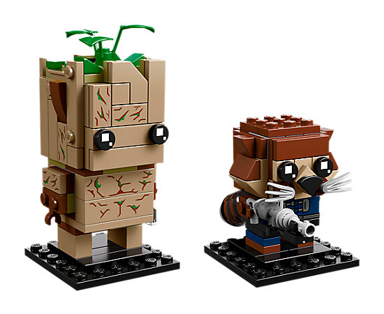 Marvel's Avengers/Guardians of the Galaxy Groot & Rocket BrickHeadz Marvel's Avengers/Guardians of the Galaxy Groot & Rocket BrickHeadz
