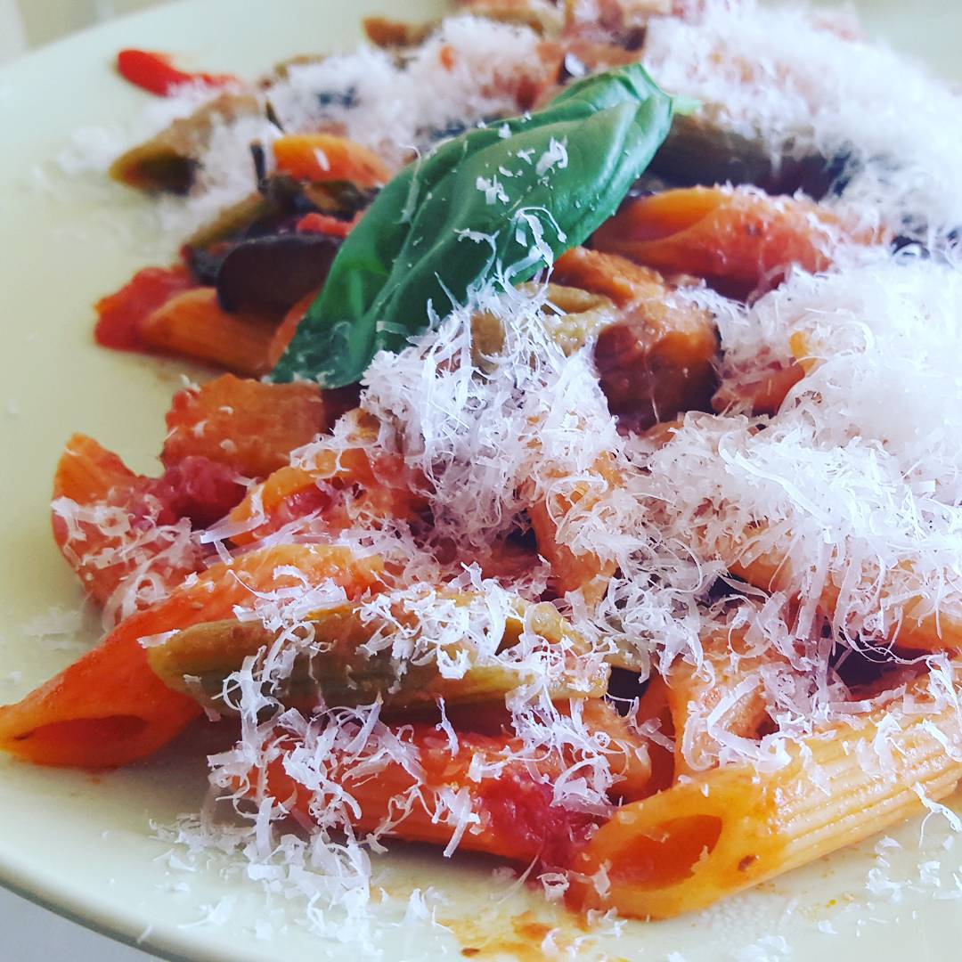 Pasta alla Norma | Aubergine & Salty Ricotta Pasta
