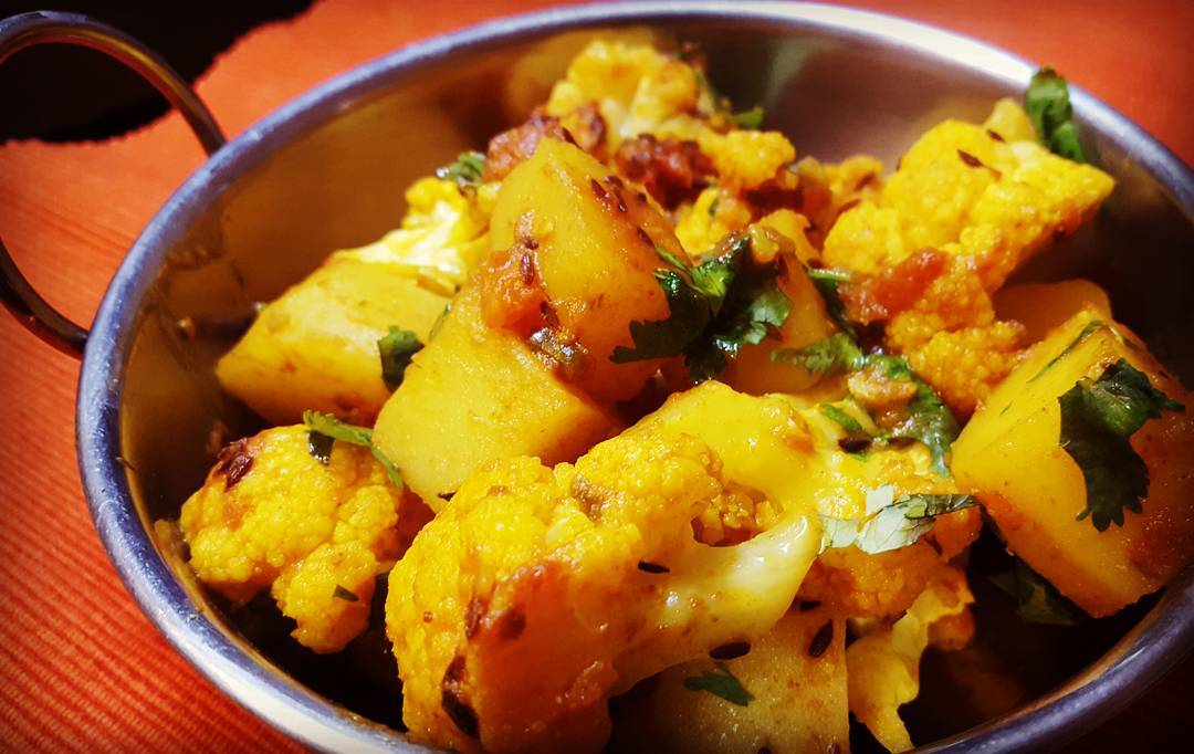 Aloo Gobi Recipe | Spiced Potatoes and Cauliflower