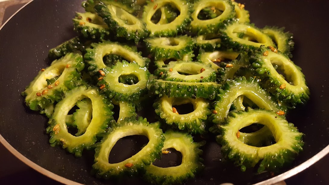 Karele Ki Sabzi Recipe with Step by Step Photo dontask4salt vegetarian Indian recipes