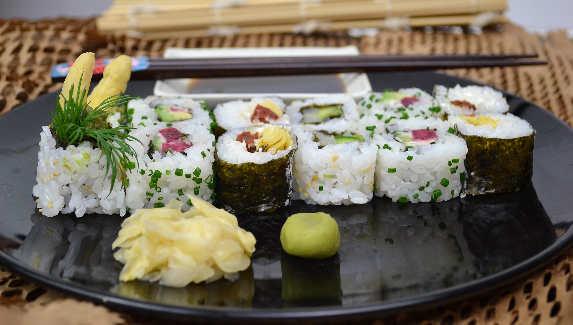 Vegetarian Sushi Rolls Recipes to Make at Home