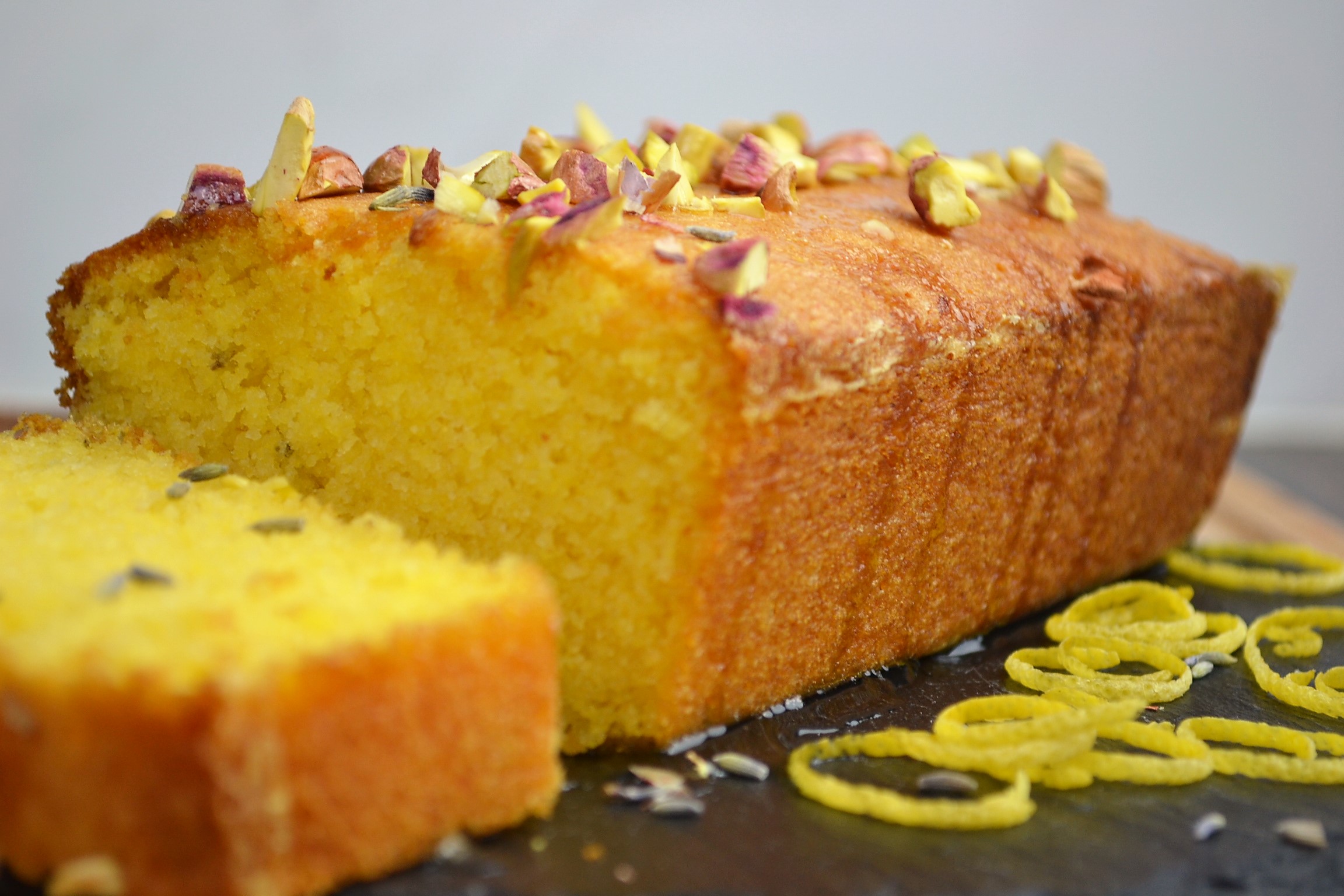 Lemon Lavender Polenta Cake dontask4salt