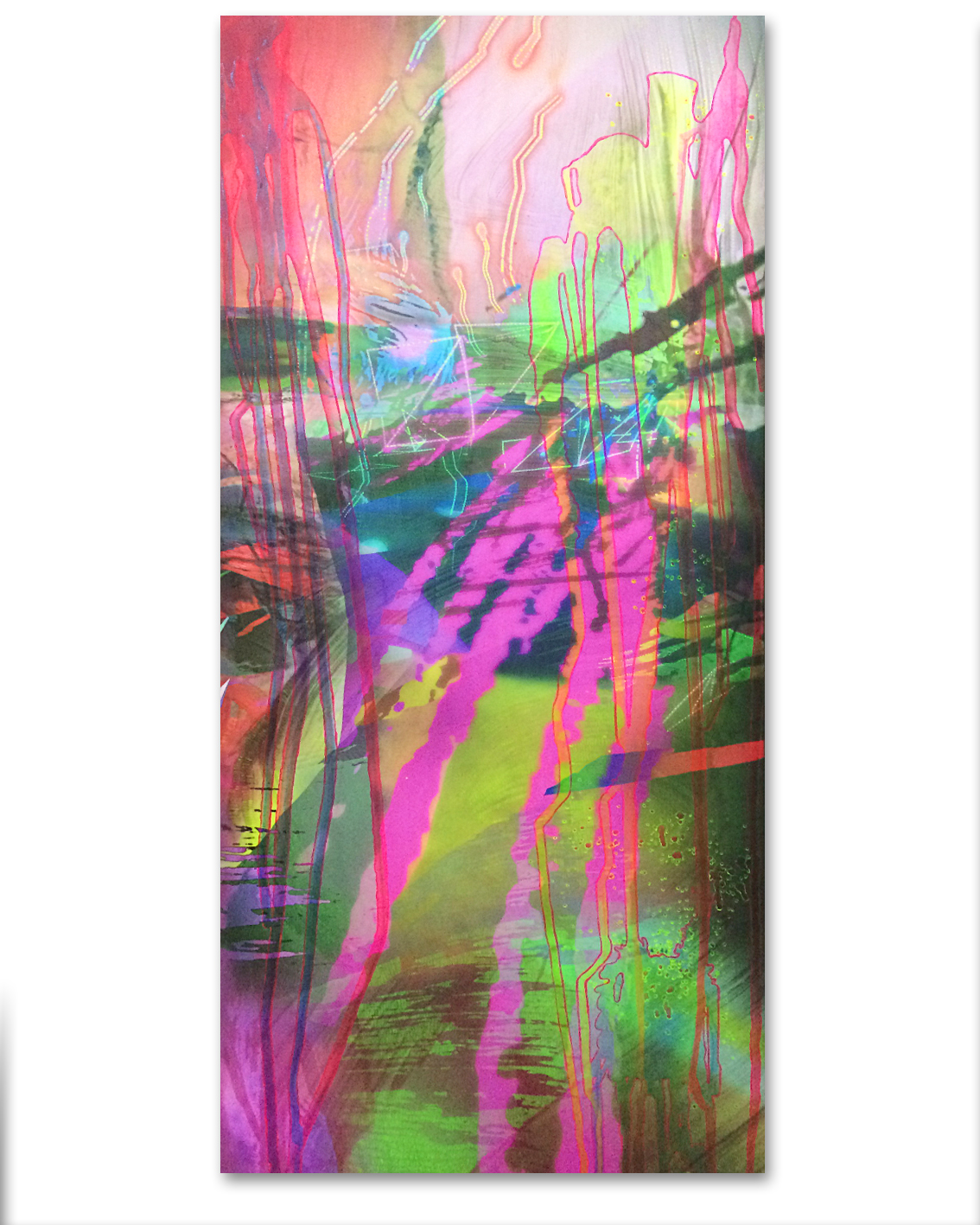 Phygital Abstract Painting
