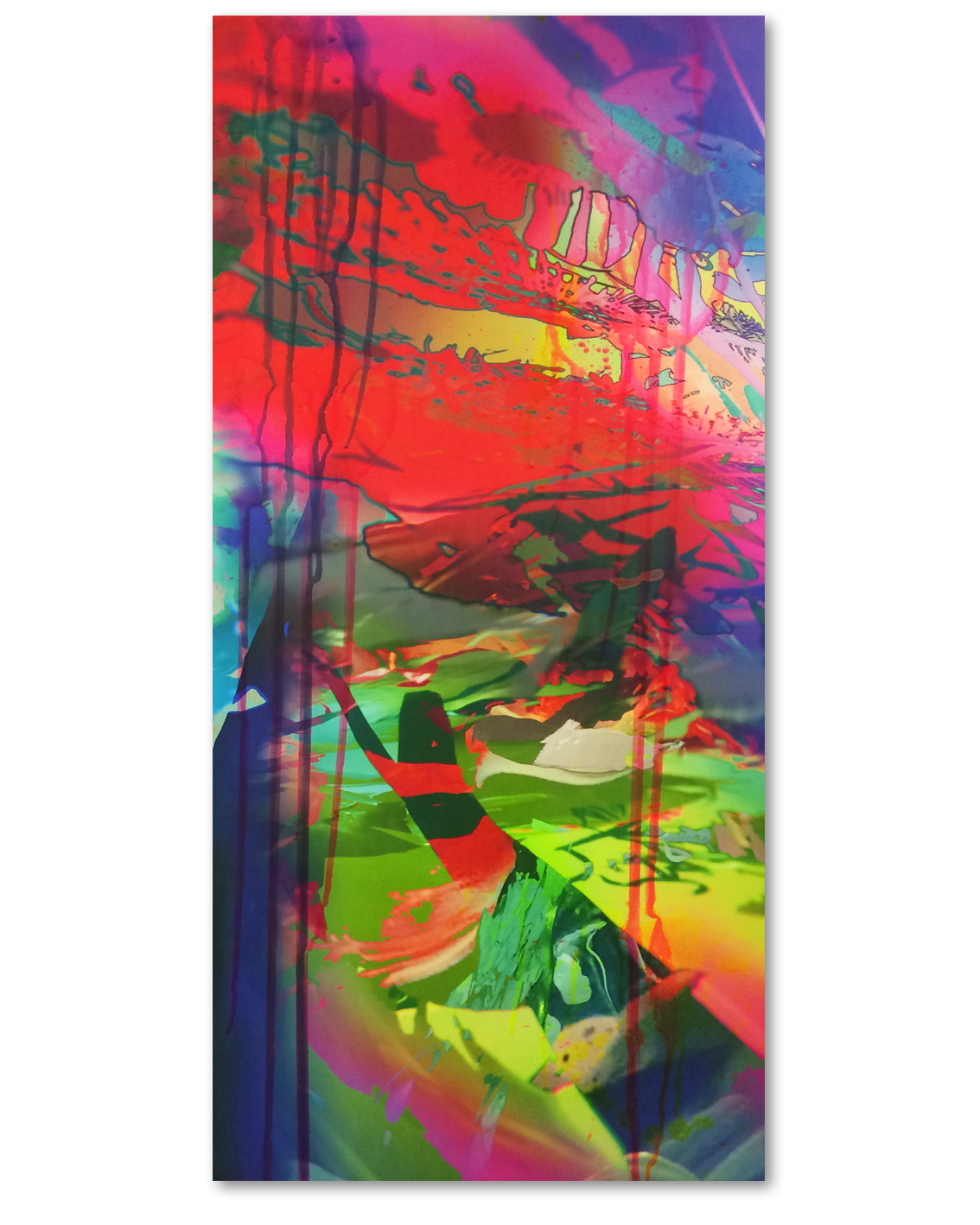 Phygital Abstract Painting