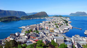 aalesund-landscape-photograph Bird's Eye View of Ålesund