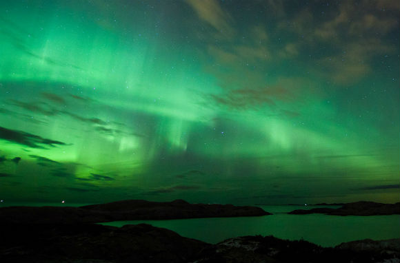 Northern Lights over Kristiansund Northern Lights over Kristiansund