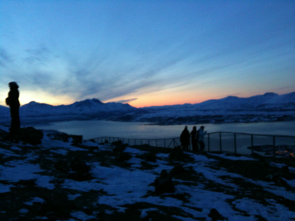 Polar night in Tromsø Polar night in Tromsø