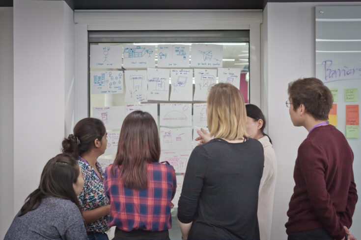 Sketching and evaluating possible solutions