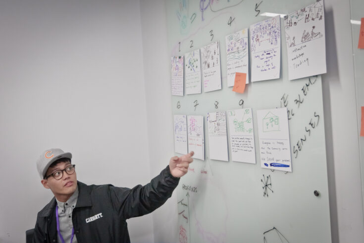 Storyboarding the user journey