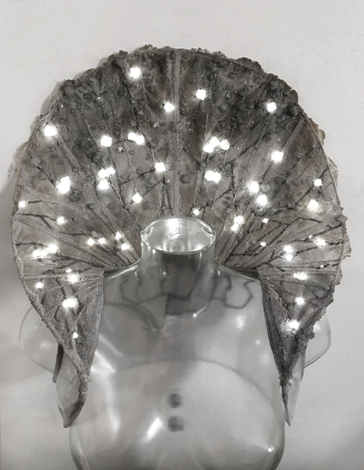 eTextile Crystallography, Melissa Coleman & Rachel Freire