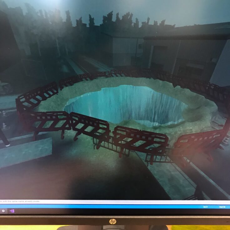 Development stage of the animated short for virtual reality.