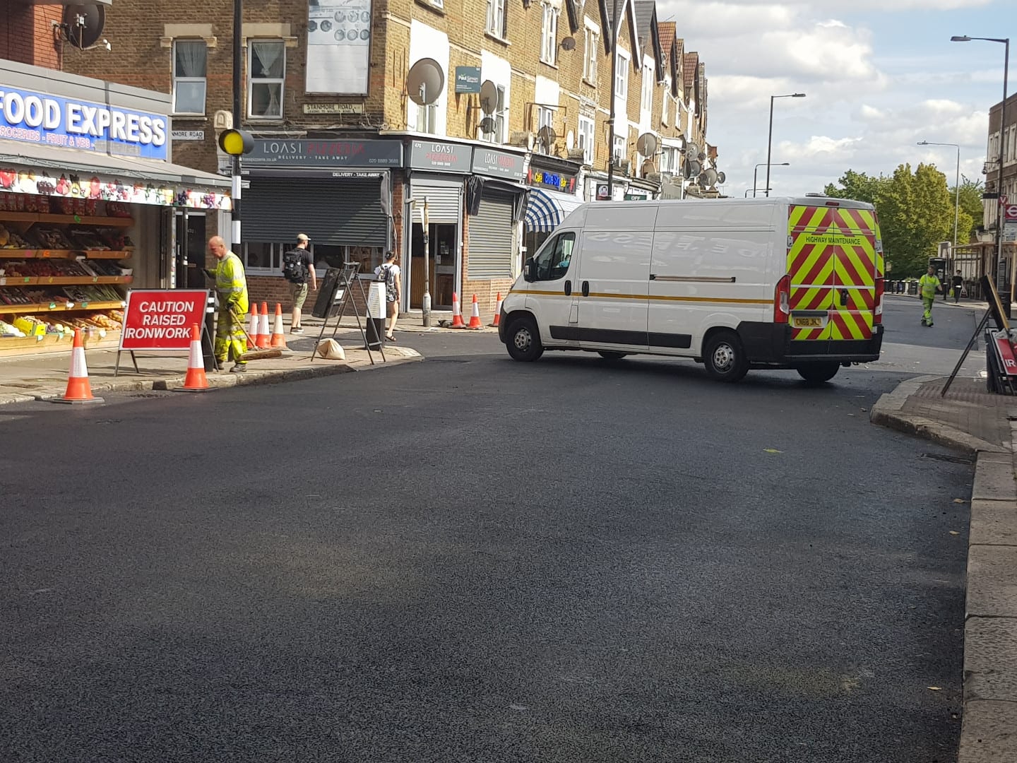 West Green Road in Haringey closedParikiaki Parikiaki Cyprus and