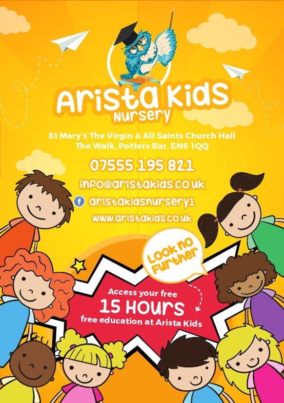 Start your child's learning journey at Arista Kids Nursery in Potters