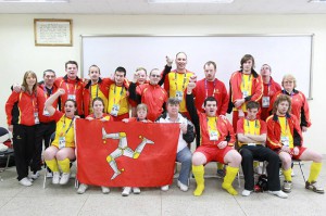 Team IOM came 4th in the Korean World Winter games 2013