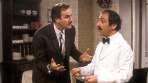 Fawlty Towers ‘don’t mention the war’ episode removed from UKTV due to ‘racial slurs’