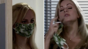 Corrie fans spot huge face mask mistake during hospital scene