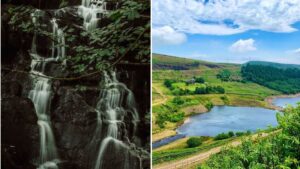 There’s a hidden tranquil waterfall located in the hills above Rochdale