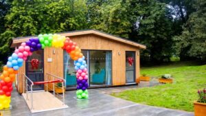 Care home in Wigan builds visitation lodge so families can reunite safely