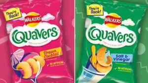 Walkers confirm Prawn Cocktail and Salt & Vinegar Quavers are returning