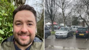 Jason Manford has been driving the elderly and vulnerable to their Covid-19 vaccinations