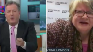 Minister walks out on Piers Morgan interview about UK death toll
