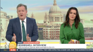 Mental health charity calls out Piers Morgan over his comments about Meghan Markle