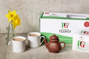 PG Tips is selling an actual chocolate teapot for Easter this year