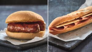 Greggs launches new vegan sausage butty and vegan ham and cheese baguette