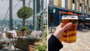 The beer gardens and outdoor terraces accepting walk-ins in Manchester