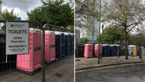 New public toilets opened in Piccadilly Gardens by Manchester council