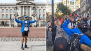 Ryan Thomas just walked from London to Manchester to raise money for charity