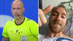 Ref who helped save Christian Eriksen’s life used his experience as a prison officer at Strangeways
