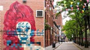 Police notified after Canal Street murals vandalised with vile homophobic graffiti