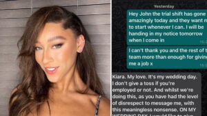 Bar worker receives ‘shocking’ torrent of abuse from manager after handing in her notice at pub