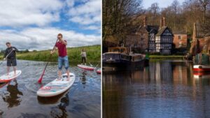 You can now go stand-up paddle boarding on the Bridgewater Canal