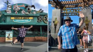 Peter Kay spotted having ‘the time of his life’ at Blackpool Pleasure Beach