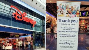 The Disney Store in the Arndale  is permanently closing