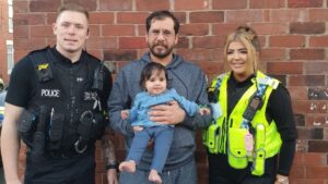 Heroic Greater Manchester Police officers praised for saving baby’s life while out on patrol