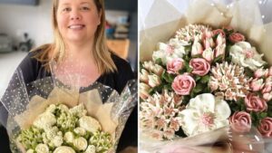 Manchester baker is making incredible floral bouquets entirely from cake