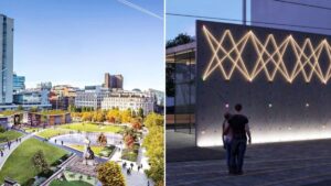 New plans to transform the Piccadilly Gardens wall and pavilion have been unveiled