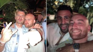 Manchester City players seen celebrating Premier League title at ‘boozy’ party at the Ivy