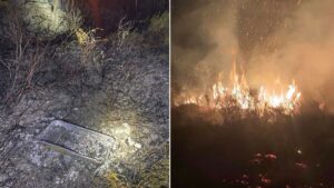 Idiots having a barbecue cause yet another huge moorland fire