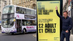 Andy Burnham urges people to use buses as price drop confirmed