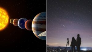 Five planets to be visible in UK night sky this month in rare celestial event