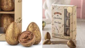 Baileys are doing boozy chocolate mini eggs filled with truffle for Easter