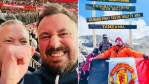 Manchester Arena bomb survivor takes paramedic who saved his life to watch Man United at Wembley