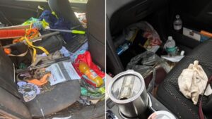 The UK’s messiest car has been revealed following nationwide hunt to find it