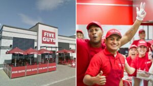 Five Guys is now hiring across Greater Manchester with free staff meals